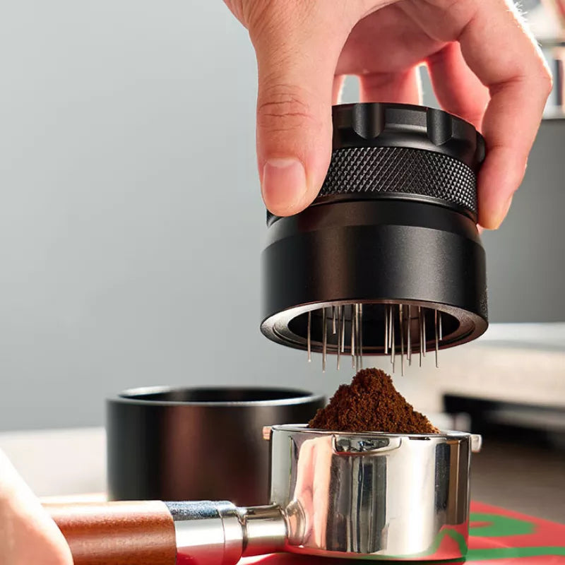 51/53/58mm Coffee Needle Block Distributor Despenser Expresso Maker Tamper Leveler Tool Barista Accessories Coffee accessories